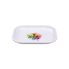 Promotional Small Metal Rolling Tray White CPSMRT