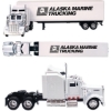 Promotional Kenworth W900 Tractor Trailer Truck White DC002X