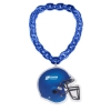 Promotional Football Helmet EVA Medallion with Jumbo Chain Blue EVAMED