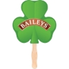 Promotional Shamrock Shaped Hand Fan Various HF13