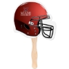 Custom Football Helmet Shaped Hand Fan with Logo HF14