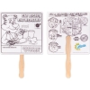 Custom Nutrition Hand Fan with Logo HF2