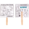 Custom Saving Money Hand Fan with Logo HF4
