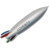Promotional Four Color Rocket Pen Silver PENRKT