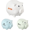 Custom Classic Wheat Piggy Bank with Logo PIGW2
