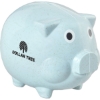 Promotional Classic Wheat Piggy Bank Blue PIGW2