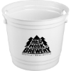Promotional Stackable Plastic Bucket White PROSTK