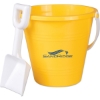 Promotional 9 Pail w/ Shovel Yellow/White PWSLRG
