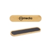 Promotional Bamboo Nail File Wood Brown/Black S16397X