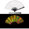 Custom Light-up Foldout Hand Fan with Logo S91102X