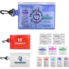 Custom First Aid in Zip Close Pouch with Carabiner with Logo AID2