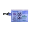Promotional First Aid in Zip Close Pouch with Carabiner Blue AID2