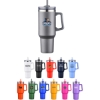 Custom 40 Oz. Travel Mug with Handle & Straw with Logo DRK17