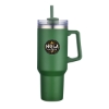 Promotional 40 Oz. Travel Mug with Handle & Straw Green DRK17