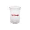 Promotional 12 Oz. Smooth Colored Stadium Souvenir Cup Clear TDRK1
