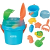 Custom Mini Sand Pail with Toys and Lid with Logo TOYPAL
