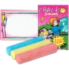 Promotional 3 Pack Jumbo Sidewalk Chalk Pink Box 3PKCHA