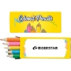 Promotional 5 Pack Colored Pencils Yellow 5PKPCL
