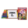 Promotional 8 Pack Kids Crayons Red 8PKCRA