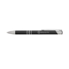 Promotional Delane Laser Engraved Metal Pen Black APEN1