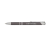 Promotional Delane Laser Engraved Metal Pen Graphite Gray APEN1