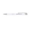 Promotional Delane Laser Engraved Metal Pen White APEN1