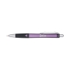 Promotional Calero Gel Pen with Ribbed Rubber Grip Purple/Black APEN2