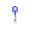 Promotional 32mm Round Badge Reel Blue BDGRND