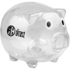 Promotional Classic Piggy Bank Clear BNKCPB
