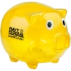 Promotional Classic Piggy Bank Translucent Yellow BNKCPB