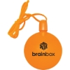 Promotional Round Bubble Necklace Orange BUBNKL