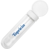 Promotional Tube Bubbles w/ Topper White BUBTBE
