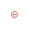 Promotional Ceramic Poker Chip White/Green CERPKR