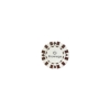 Promotional Ceramic Poker Chip White/Yellow CERPKR