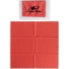 Promotional 6 X 6 Microfiber Cloth in Pouch Red CLTHPCH