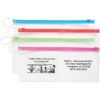 Promotional Pouch w/ Business Card Slot & Assorted Color Trim Various DENPCH