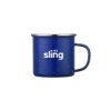Promotional 16 Oz. Enamel Camp Mug Blue DRK10