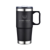 Promotional 24 Oz. Travel Mug with Stainless Steel Bottom Black DRK13