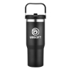 Promotional 30 Oz. Travel Mug with Handle Black DRK16