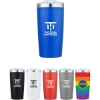 Custom 20 Oz. Double Wall Vacuum Tumbler with Logo DRK2