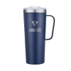 Promotional 28 Oz. Vacuum Camping Mug Blue DRK21