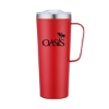 Promotional 28 Oz. Vacuum Camping Mug Red DRK21