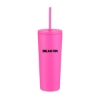 Promotional 24 Oz. Double Wall Tumbler Pink DRK28