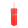 Promotional 24 Oz. Double Wall Tumbler Red DRK28