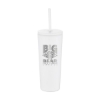 Promotional 24 Oz. Double Wall Tumbler White DRK28