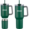 Promotional 22 Oz. Stainless Steel Travel Mug with Cup Green DRK29