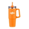Promotional 30 Oz. Double Wall Stainless Steel Vacuum Mug Orange DRK30