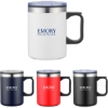 Custom 14 Oz. Double Wall Mug with Handle with Logo DRK5