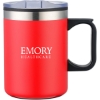 Promotional 14 Oz. Double Wall Mug with Handle Red DRK5