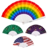 Custom Holiday Folding Hand Fan with Logo FAN6